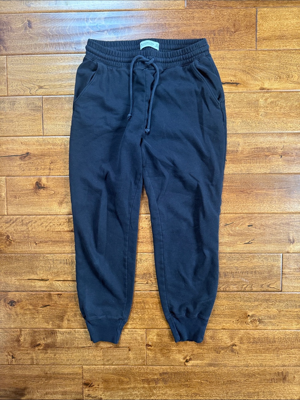 Abercrombie & Fitch Black Women's Drawstring Joggers